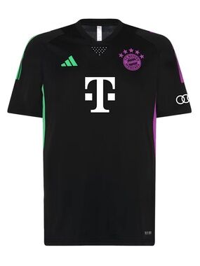 Adidas FC Bayern München 2023/24 Away Jersey Black Purple Green Audi 5 Stars